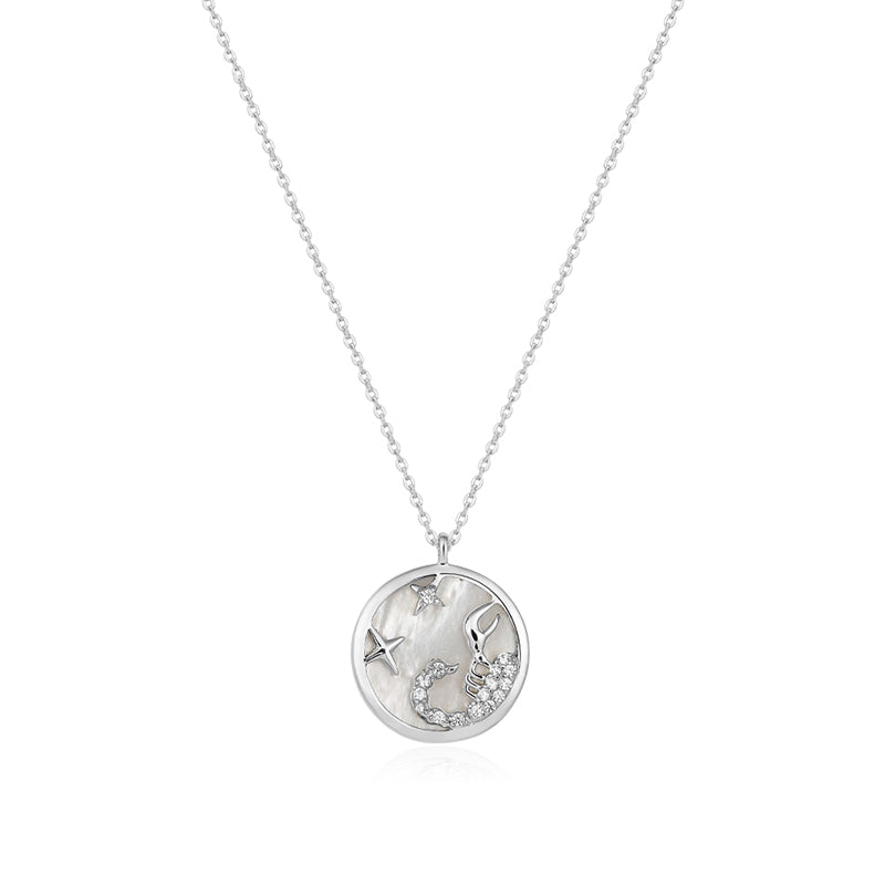 Zodiac Collection - Constellation Shell Necklace