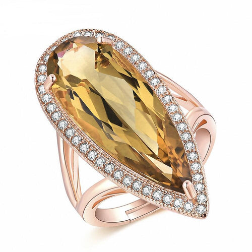 Grazia Jewelry Citrine Lux Ring